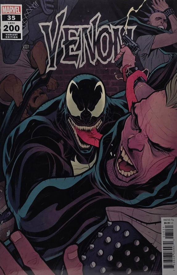 Venom #35 — Variant Edition — Street Fight Cover (LGY #200 — Marvel)