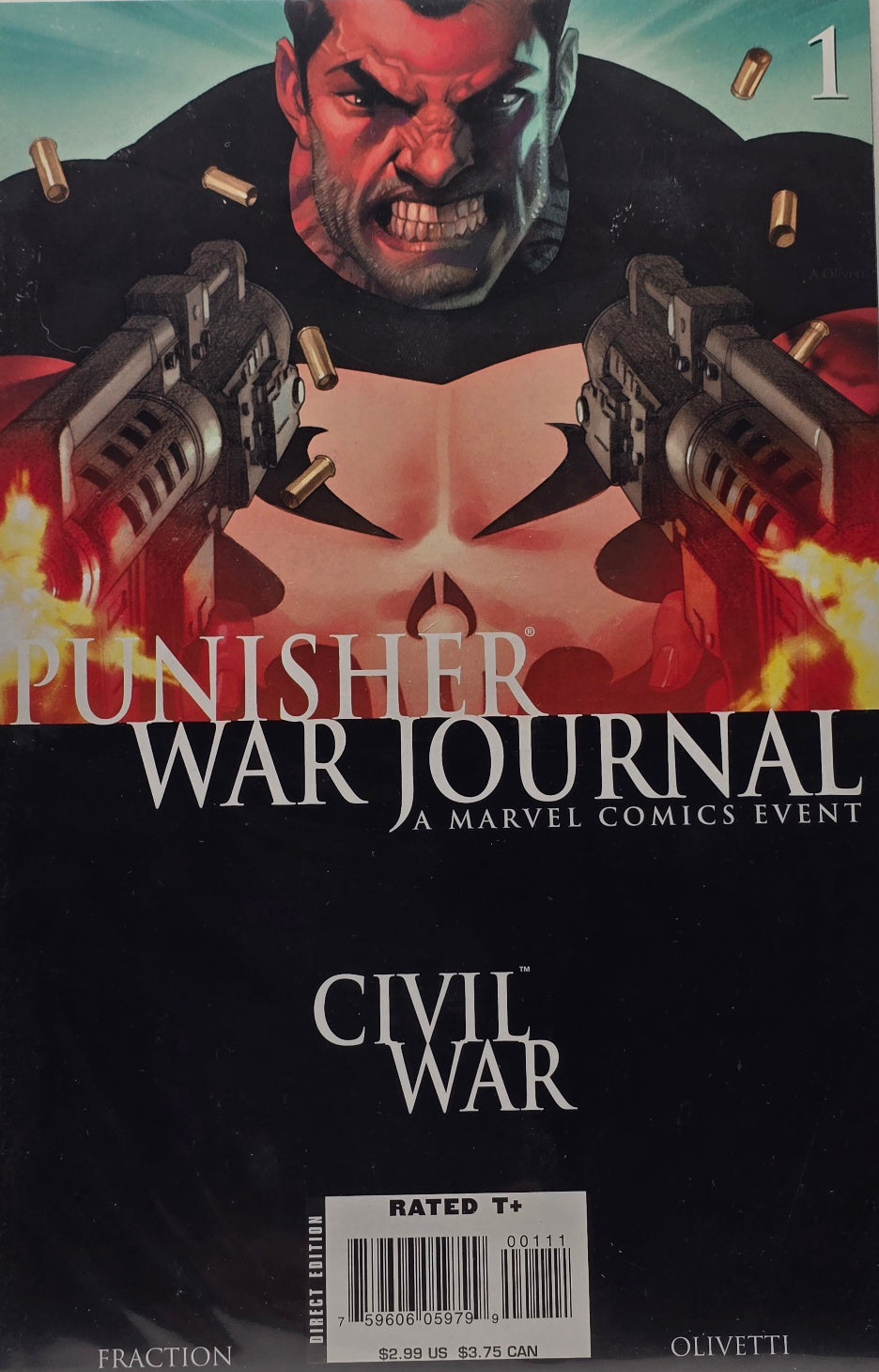 Punisher War Journal Vol. 2 #1 — Civil War (January 2007)