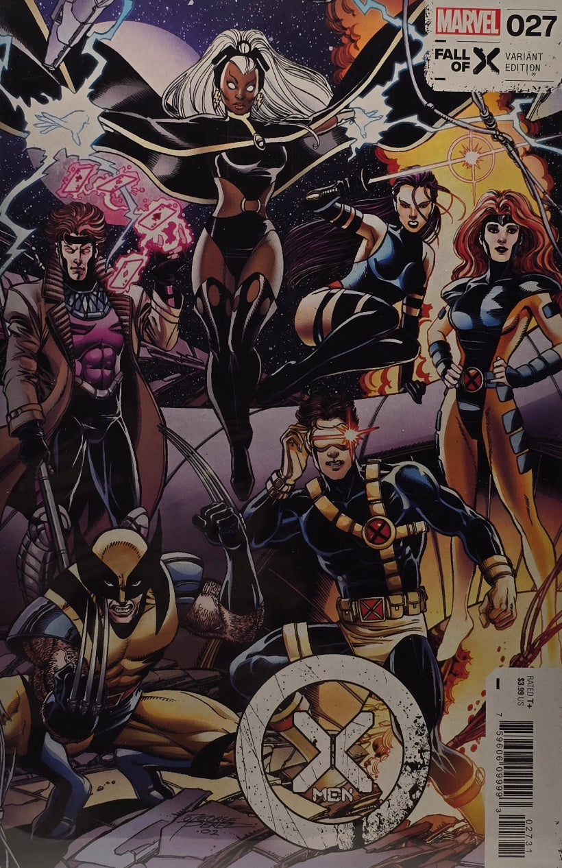 X-Men #27 (Marvel) — Fall of X — Variant Edition — Classic X-Men Team Cover — Pacheco