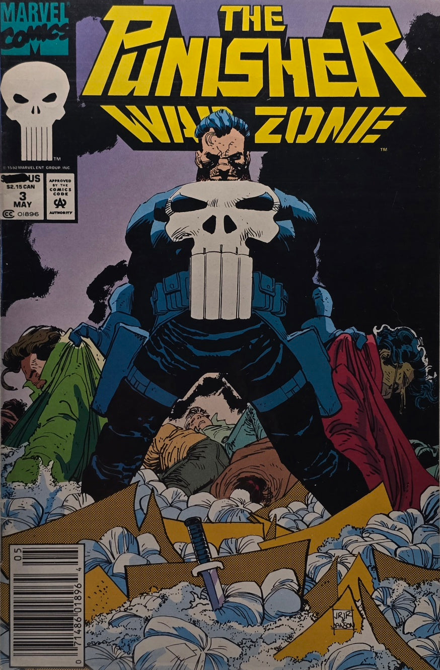 The Punisher War Zone #3 — Newsstand Edition (Marvel, May 1992)