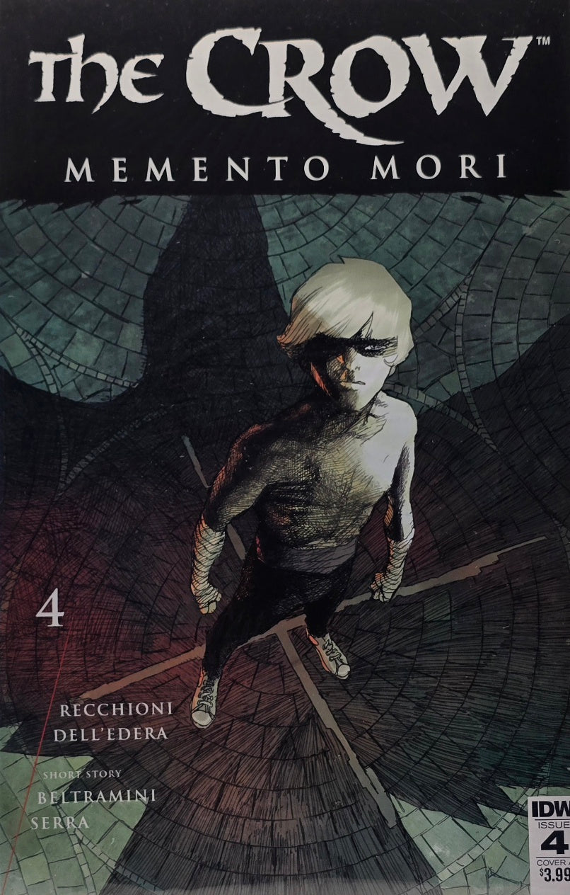 The Crow: Memento Mori #4 — Cover A (IDW Publishing) — Recchioni, Dell'Edera, Beltramini & Serra