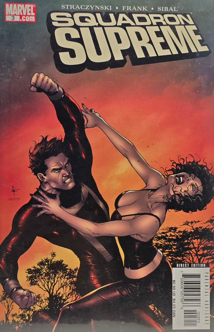 Squadron Supreme #3 (Marvel Comics) — Straczynski, Gary Frank & Sibal