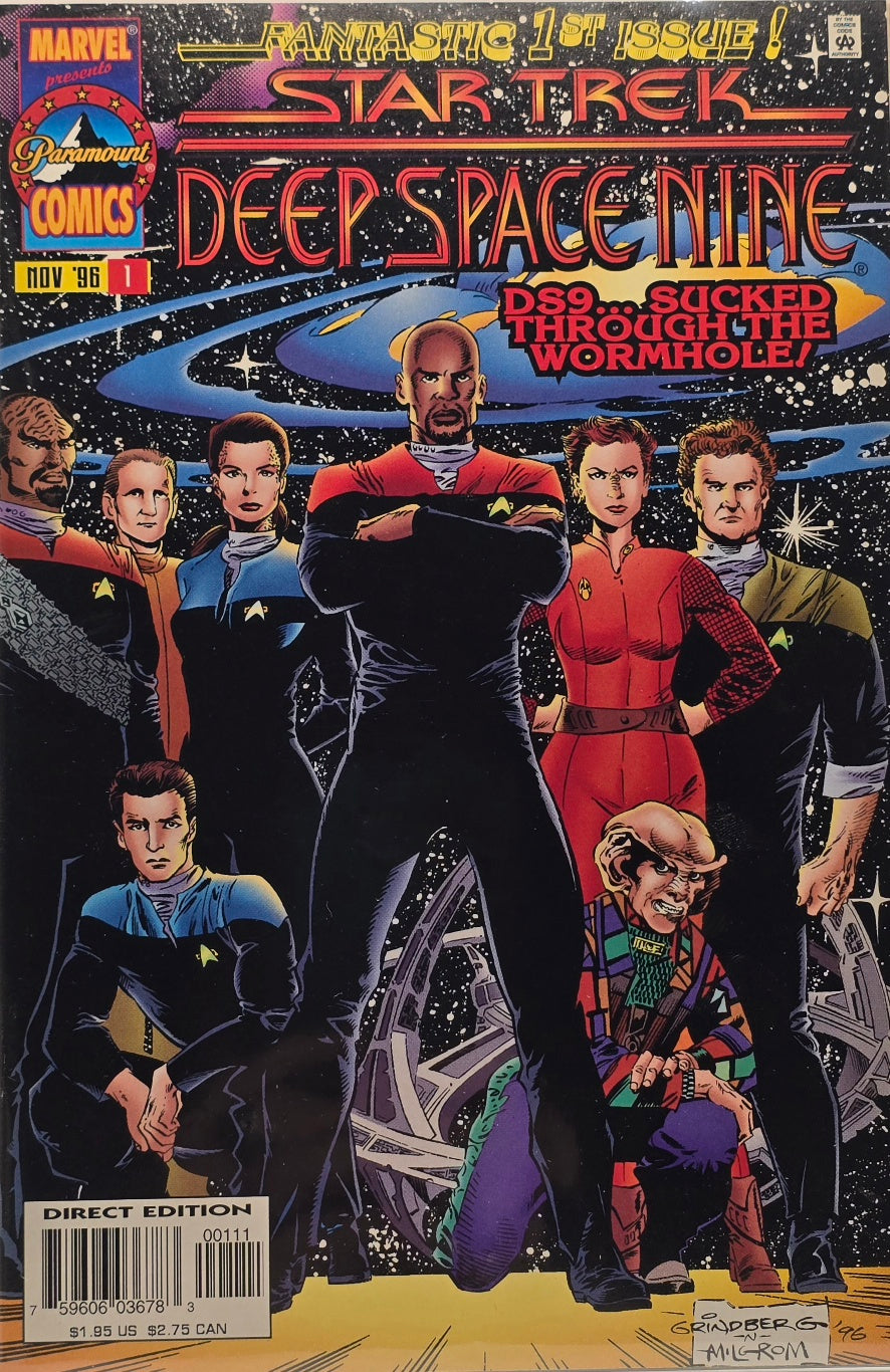 Star Trek: Deep Space Nine #1 — DS9... Sucked Through the Wormhole! (November 1996)