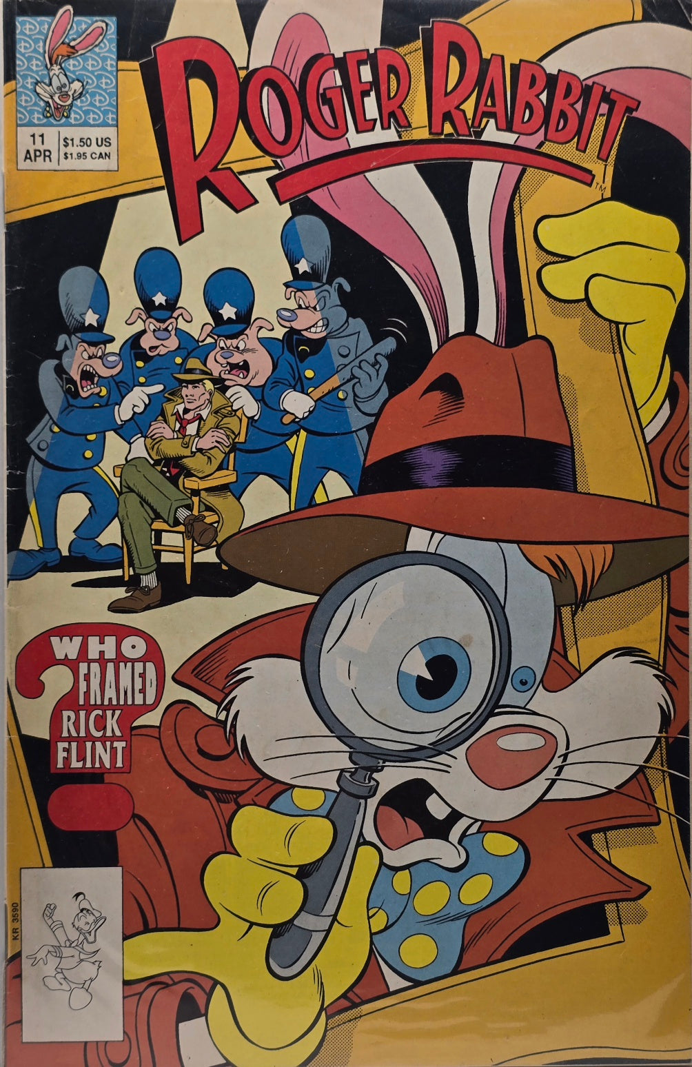 Roger Rabbit #11 — Who Framed Rick Flint! (April, Disney/Gladstone)