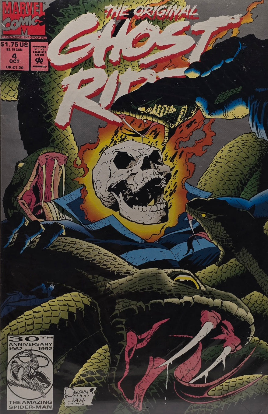 The Original Ghost Rider #4 (Marvel Comics, October) — Quesada & Palmiotti — Marvel 30th Anniversary