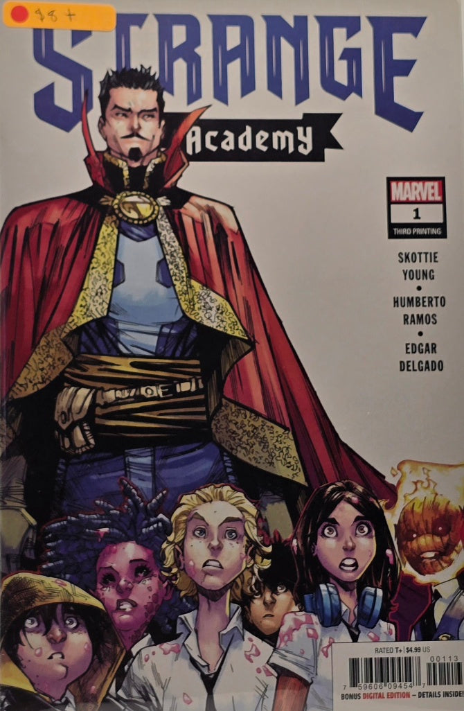 Strange Academy #1 — Third Printing (Skottie Young/Humberto Ramos/Edgar Delgado — Marvel)