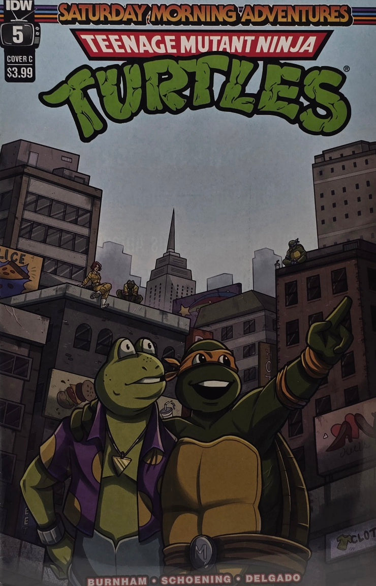 Teenage Mutant Ninja Turtles: Saturday Morning Adventures #5 — Cover C (IDW Publishing)