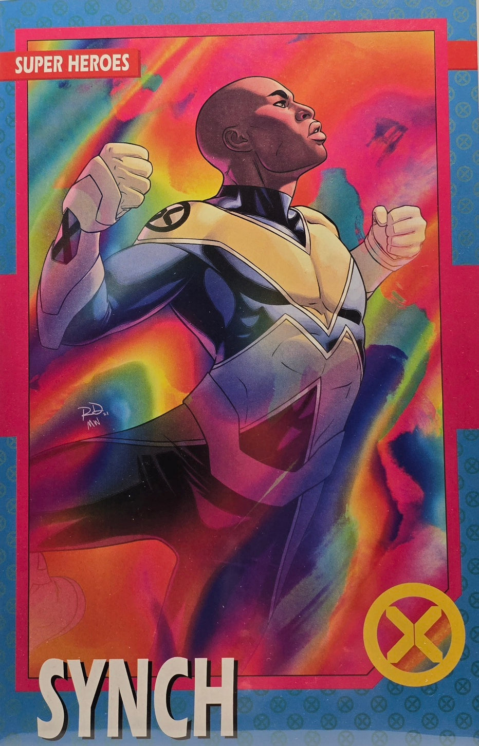 X-Men — Super Heroes Trading Card Variant: Synch (Marvel)