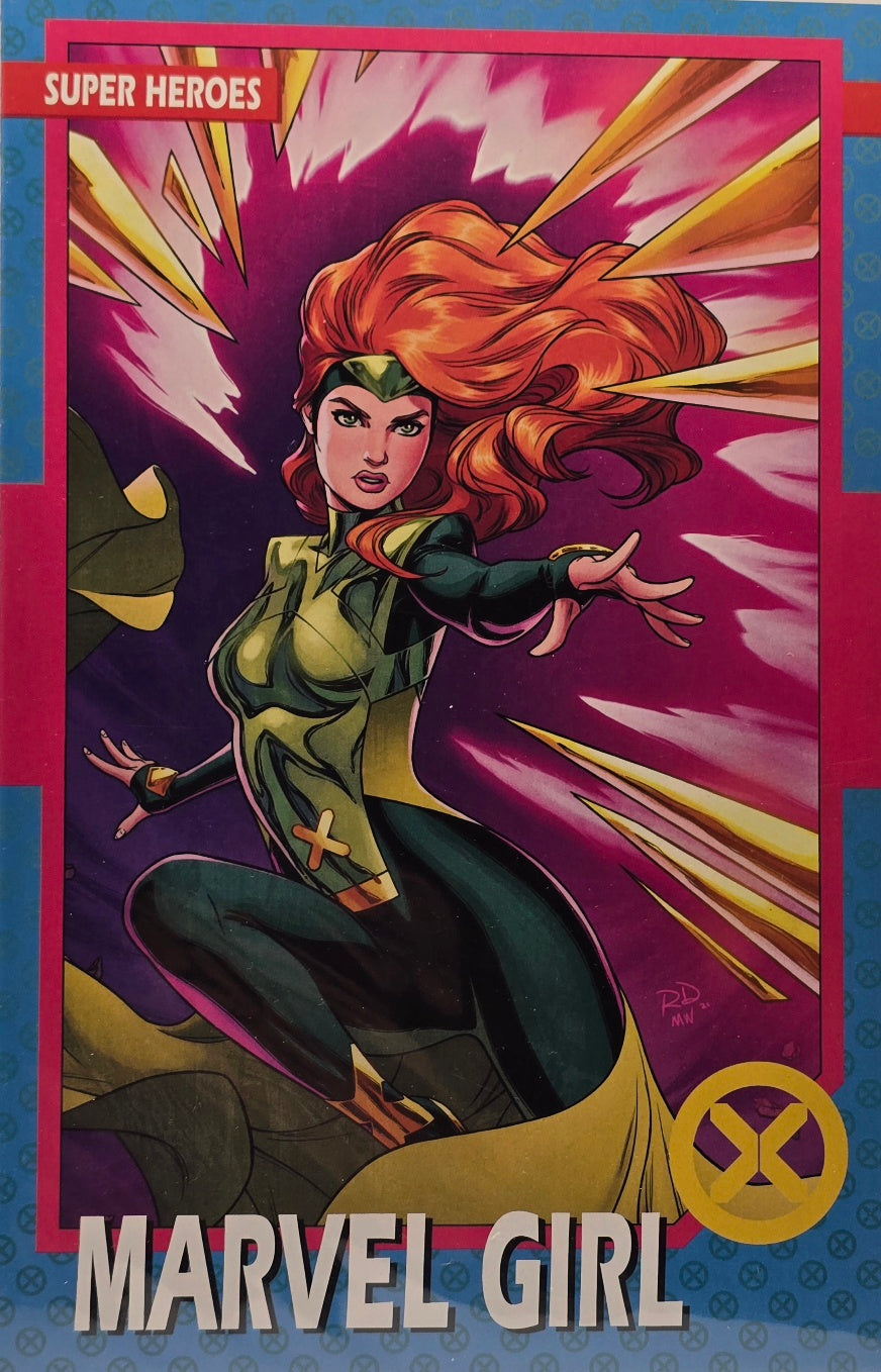 X-Men — Super Heroes Trading Card Variant: Marvel Girl (Marvel)