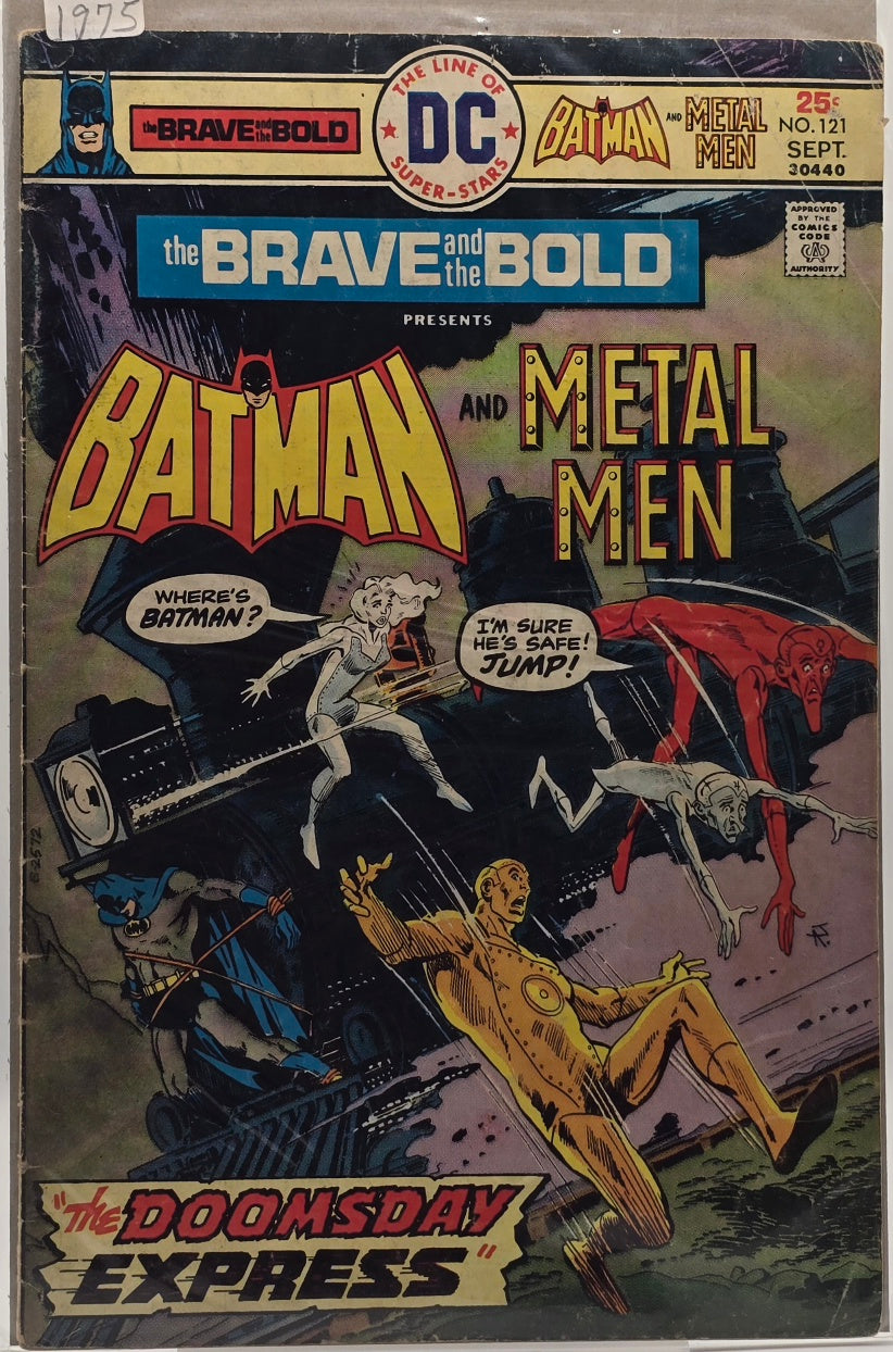 The Brave and the Bold #121 — Batman and Metal Men (DC, 1975)