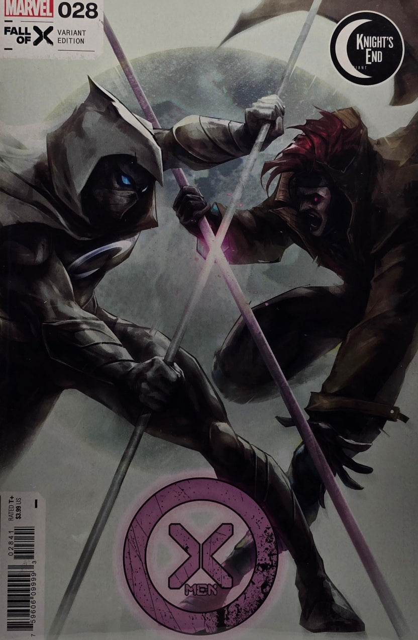 X-Men #28 (Marvel) — Fall of X — Variant Edition — Knight’s End Variant — Moon Knight vs. Gambit
