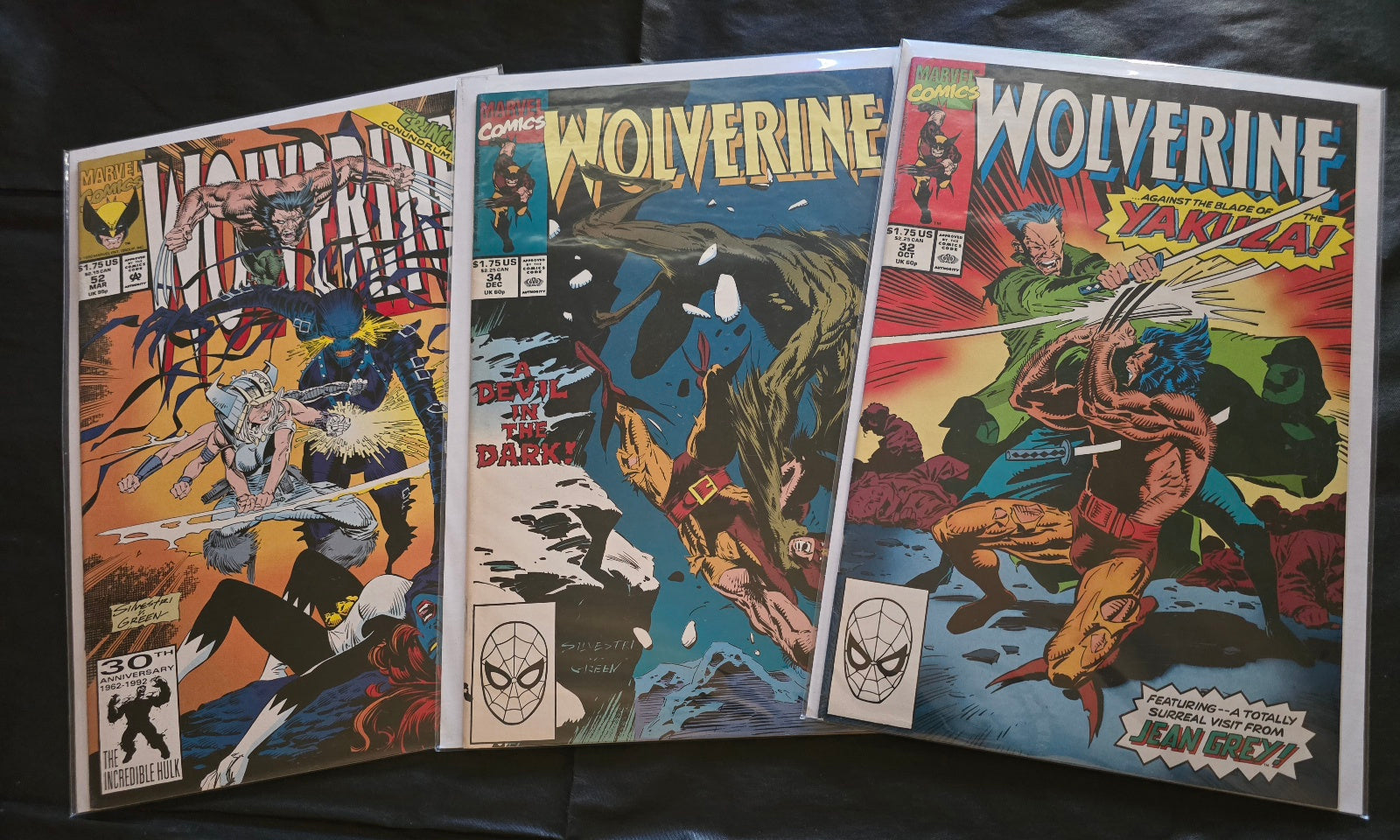 Wolverine Vintage Comic Lot 1 (6 Comics)