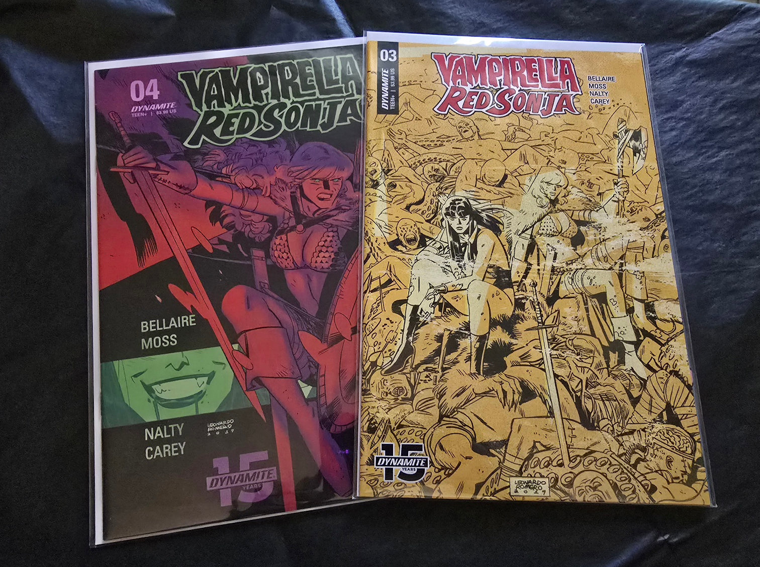 Vampirella / Red Sonja Comic Lot (4 Comics)