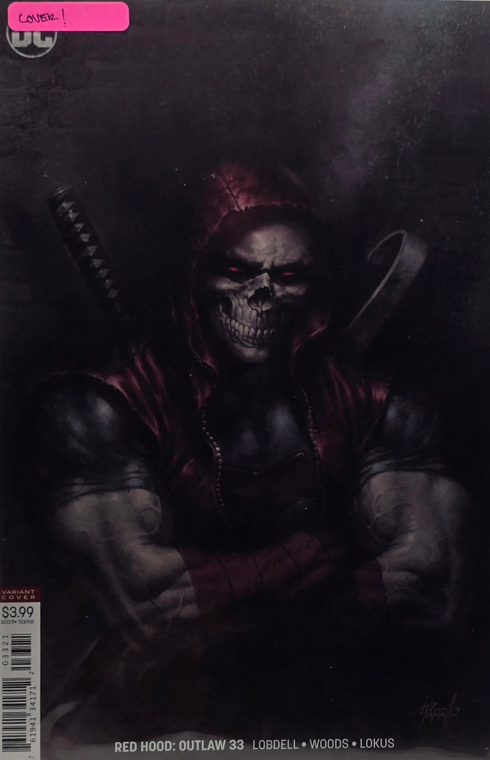 Red Hood: Outlaw #33 — Variant Edition (Skull Mask Cover — Lobdell / Woods / Lokus)