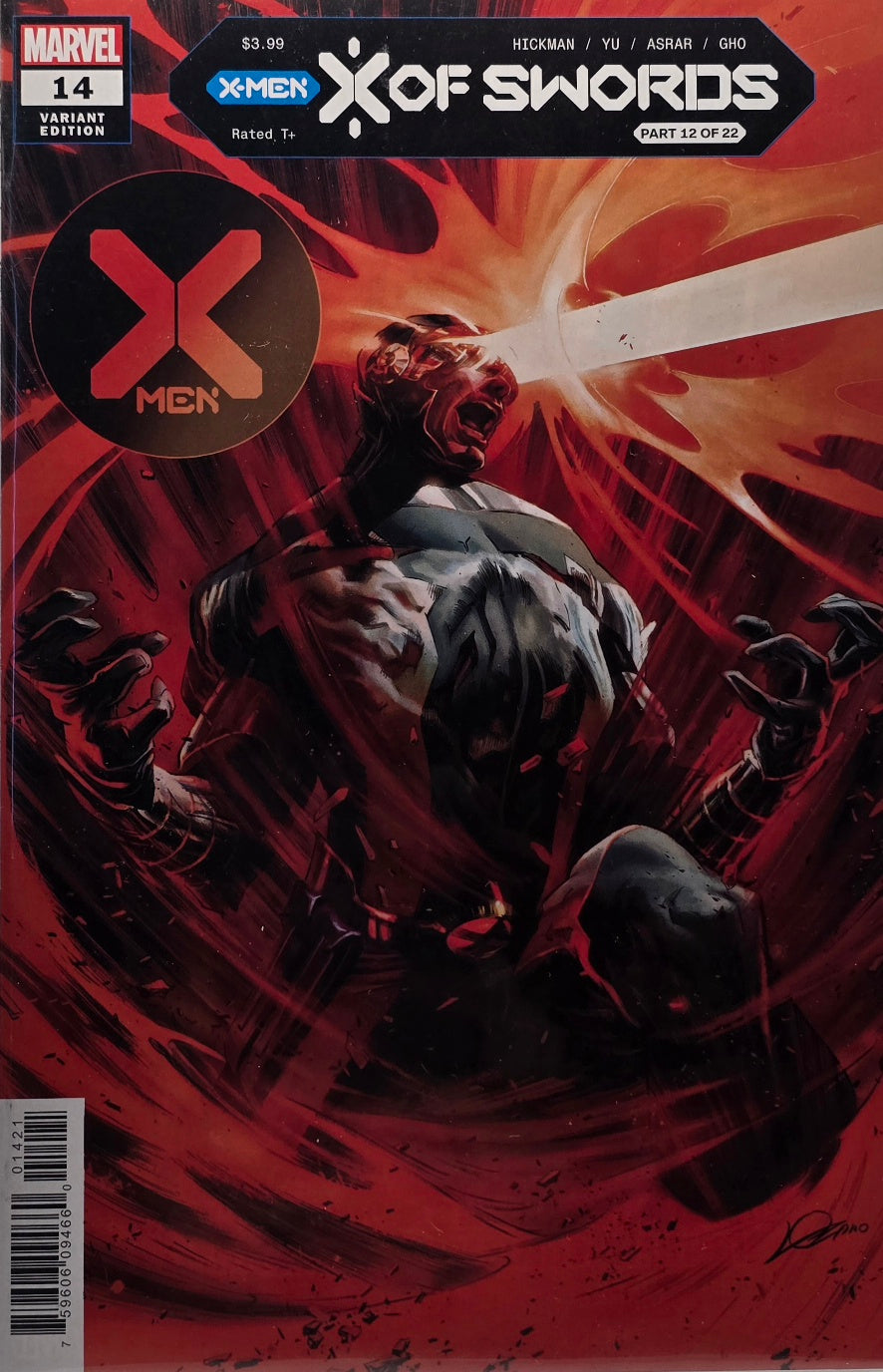X-Men #14 — X of Swords: Part 12 of 22 — Variant Edition (Marvel Comics) — Hickman, Yu, Asrar & Gho