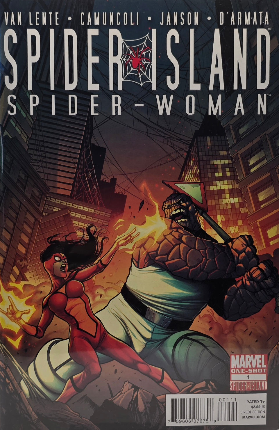 Spider-Island: Spider-Woman #1 — Van Lente & Camuncoli (Marvel)