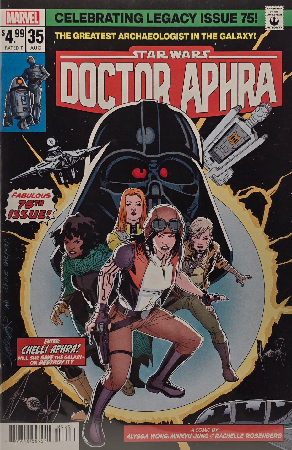 Star Wars: Doctor Aphra #35 — Legacy Issue #75 (2023)