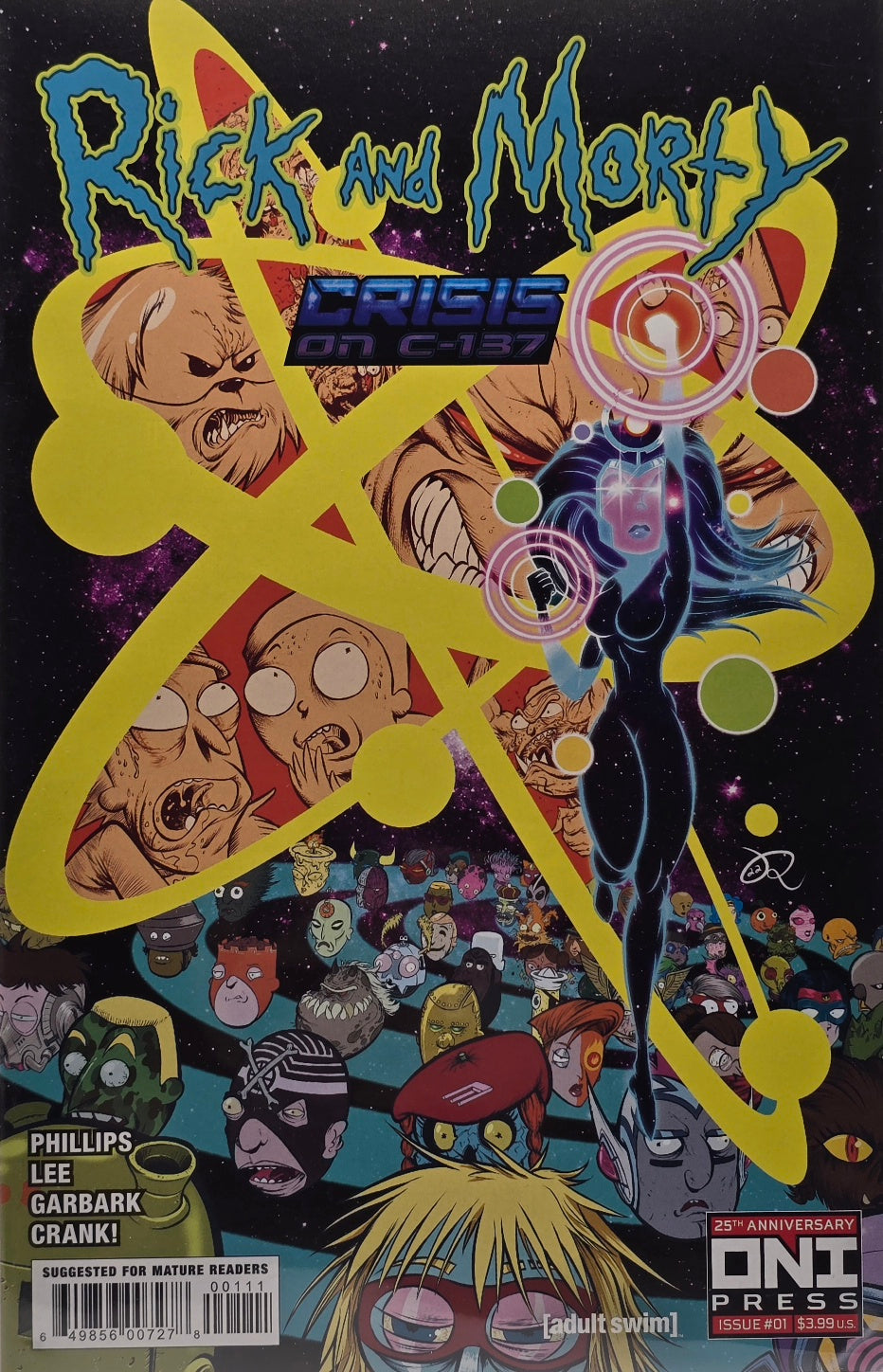 Rick and Morty: Crisis on C-137 #1 — Cover B (2022)