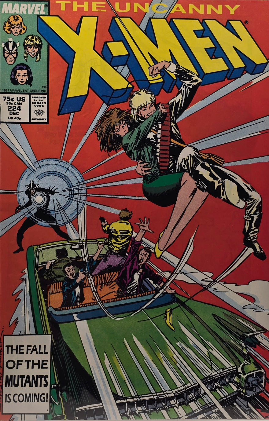 Uncanny X-Men #224 — The Fall of the Mutants is Coming! (December 1987)