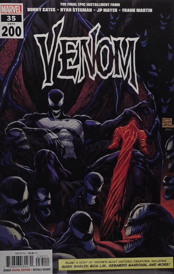 Venom #35 — Main Cover — "The Final Epic Installment" (LGY #200 — Cates / Stegman / Mayer / Martin — Marvel)