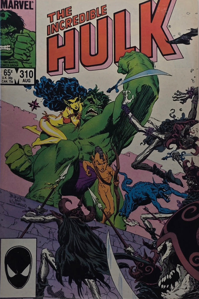 The Incredible Hulk #310 (Marvel, August 1985 — Mignola / Sienkiewicz Art)