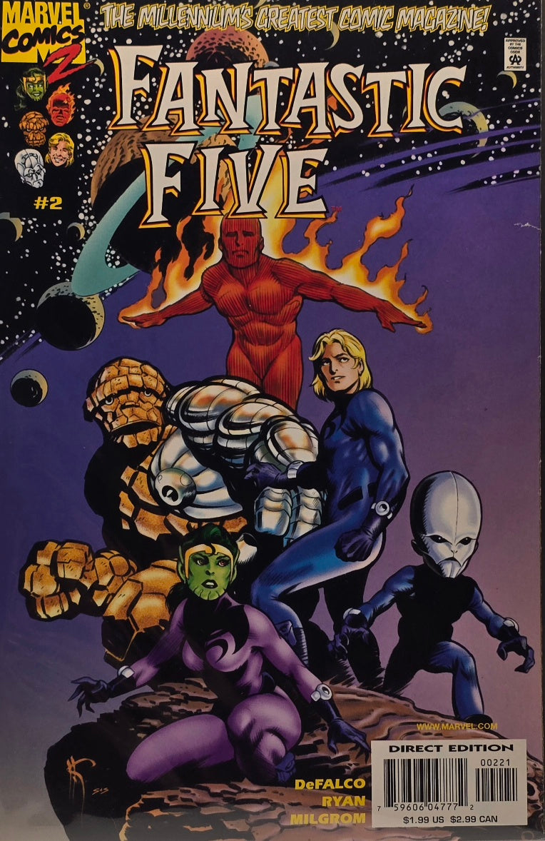 Fantastic Five #2 (Marvel, 1999) — MC2 Universe