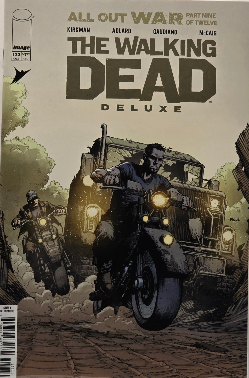The Walking Dead Deluxe #123 – Cover A (Finch Variant)
