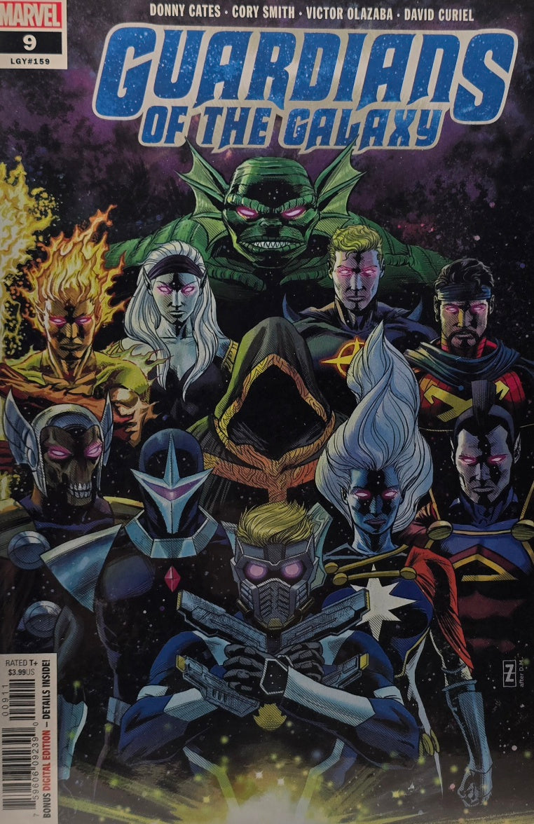 Guardians of the Galaxy #9 — Regular Team Cover (LGY #159)