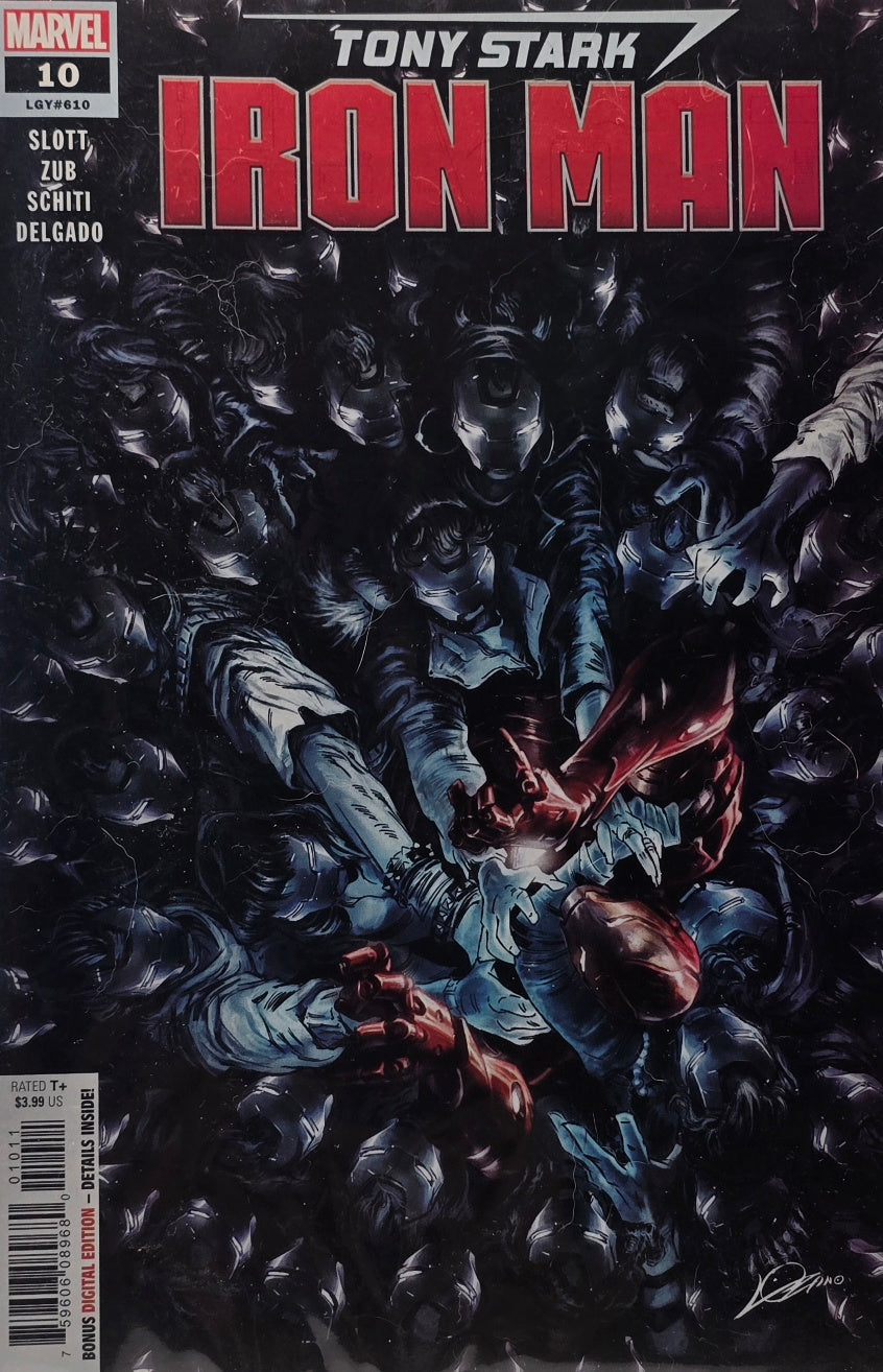 Tony Stark: Iron Man #10 (LGY #610) — Slott, Zub, Schiti & Delgado (Marvel Comics)