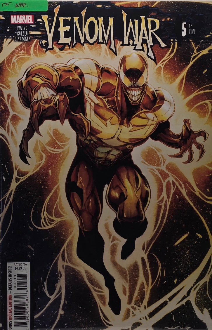 Venom War #5 — 1st Appearance (Ewing/Coello/D'Armata — Marvel)