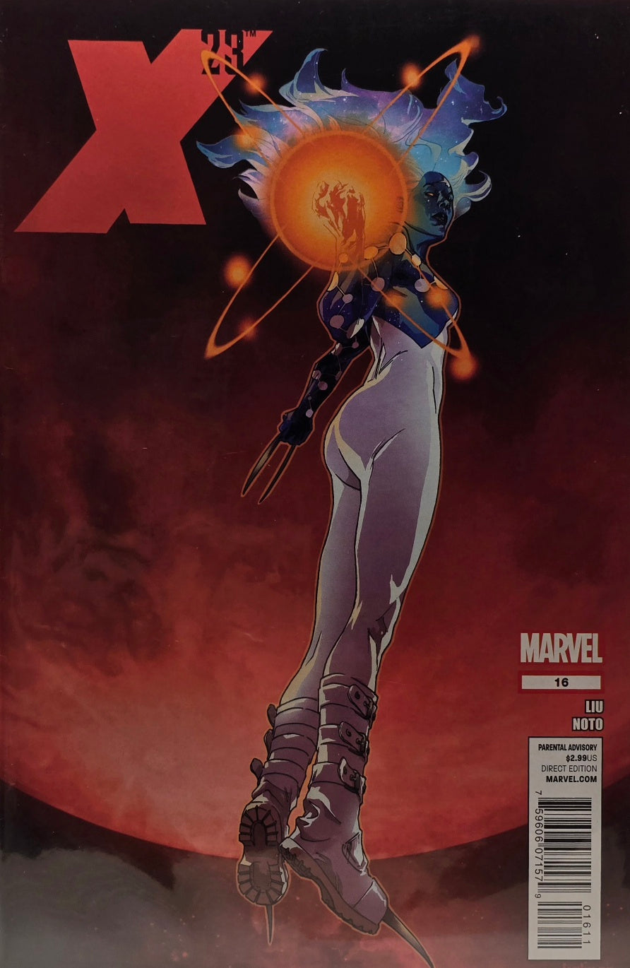 X-23 #16 (Marvel) — Liu & Noto — Parental Advisory — Direct Edition