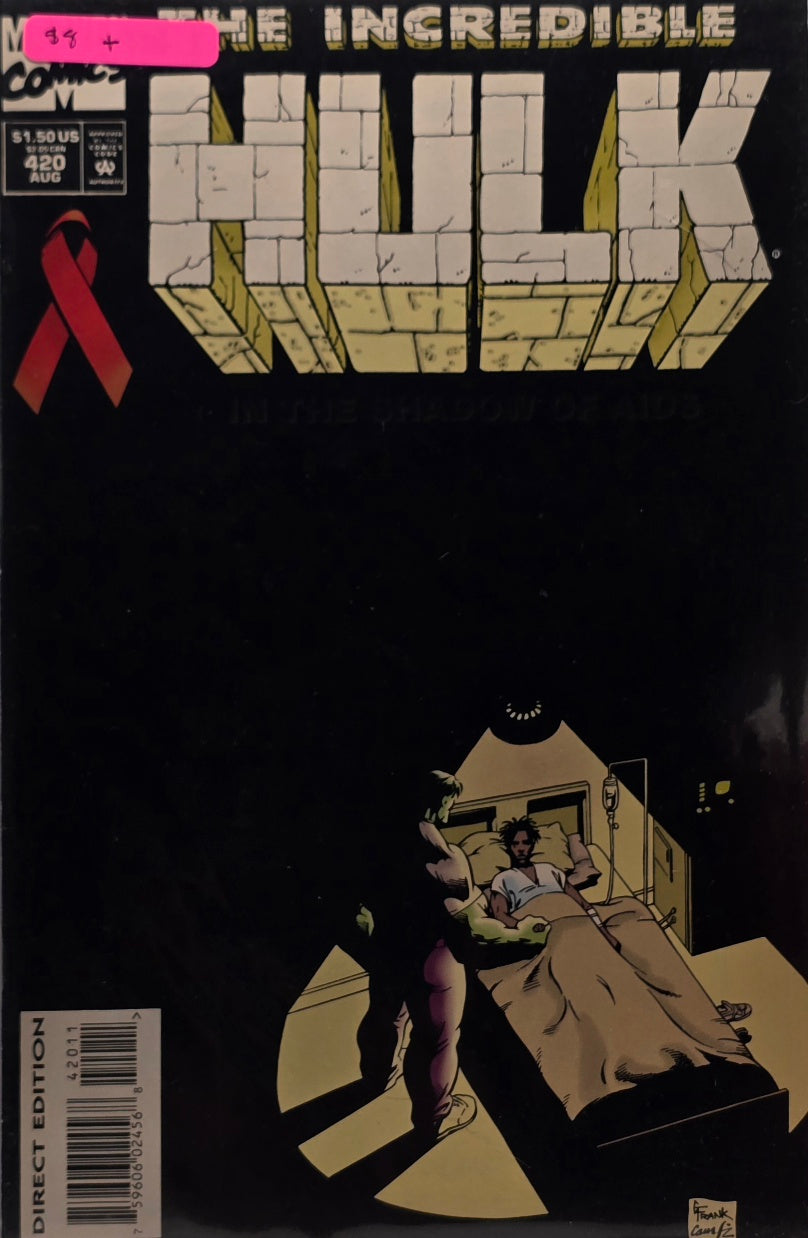 The Incredible Hulk #420 — AIDS Awareness Issue (Marvel Comics) — Peter David