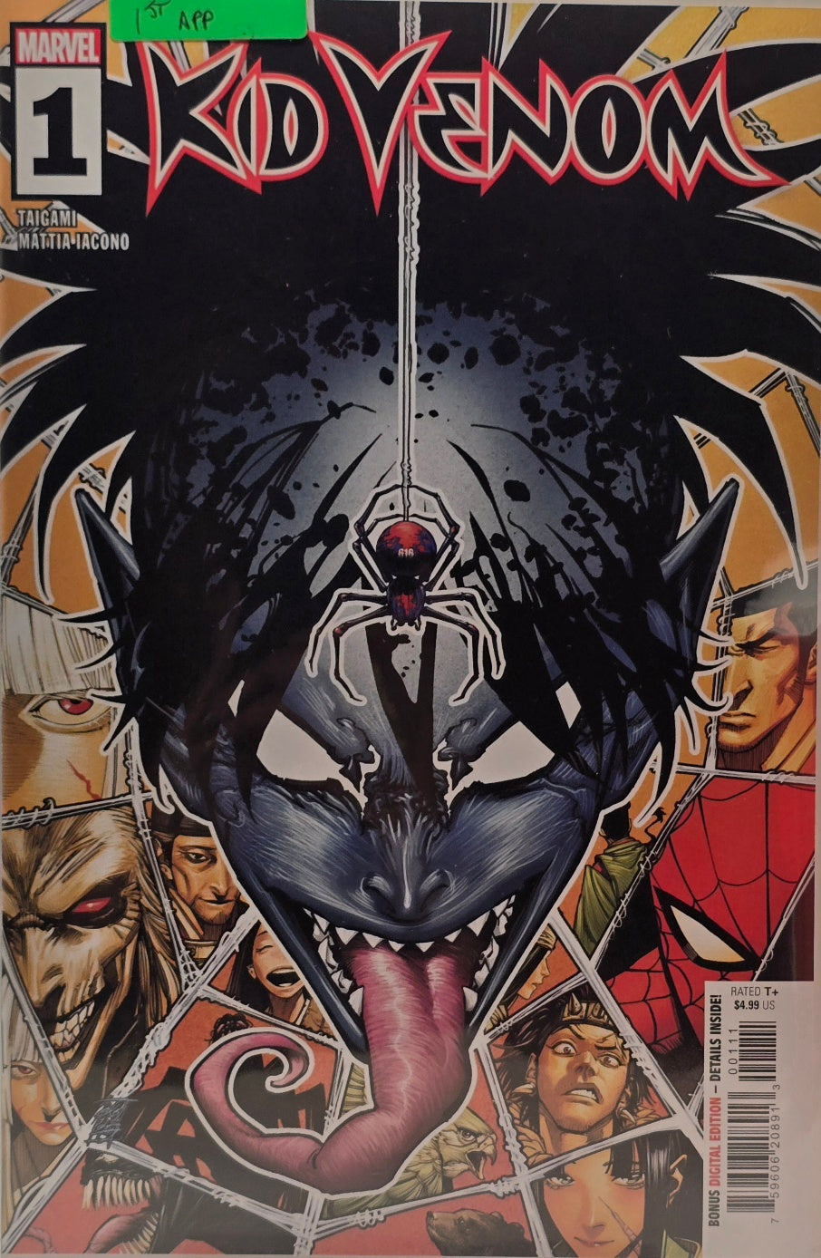 Kid Venom #1 (Marvel Comics) — 1st Appearance — Taigami & Mattia Iacono