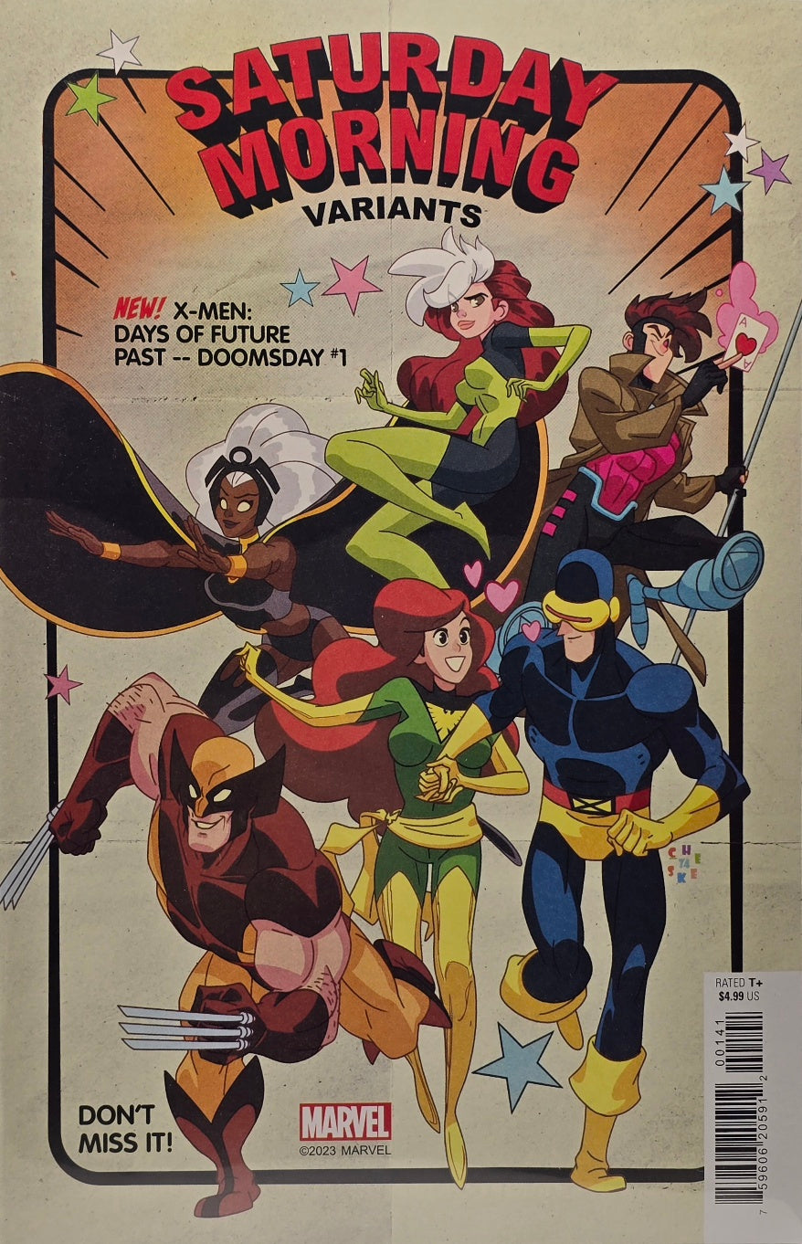 X-Men: Days of Future Past — Doomsday #1 (Saturday Morning Variants Cover)