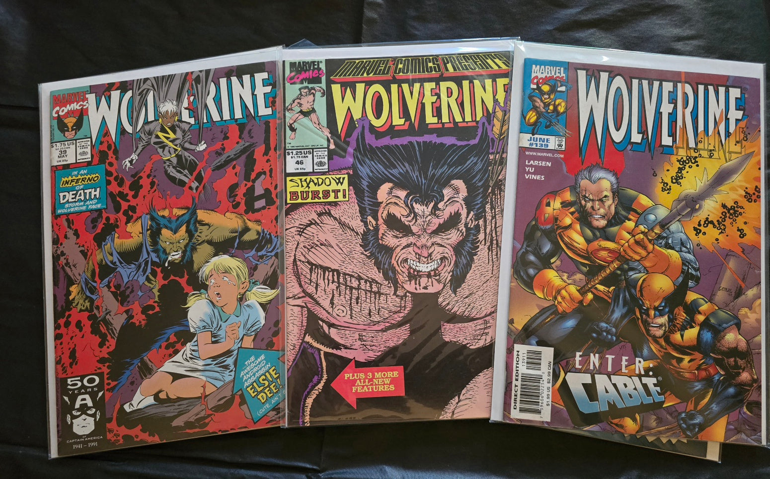 Wolverine Vintage Comic Lot 1 (6 Comics)