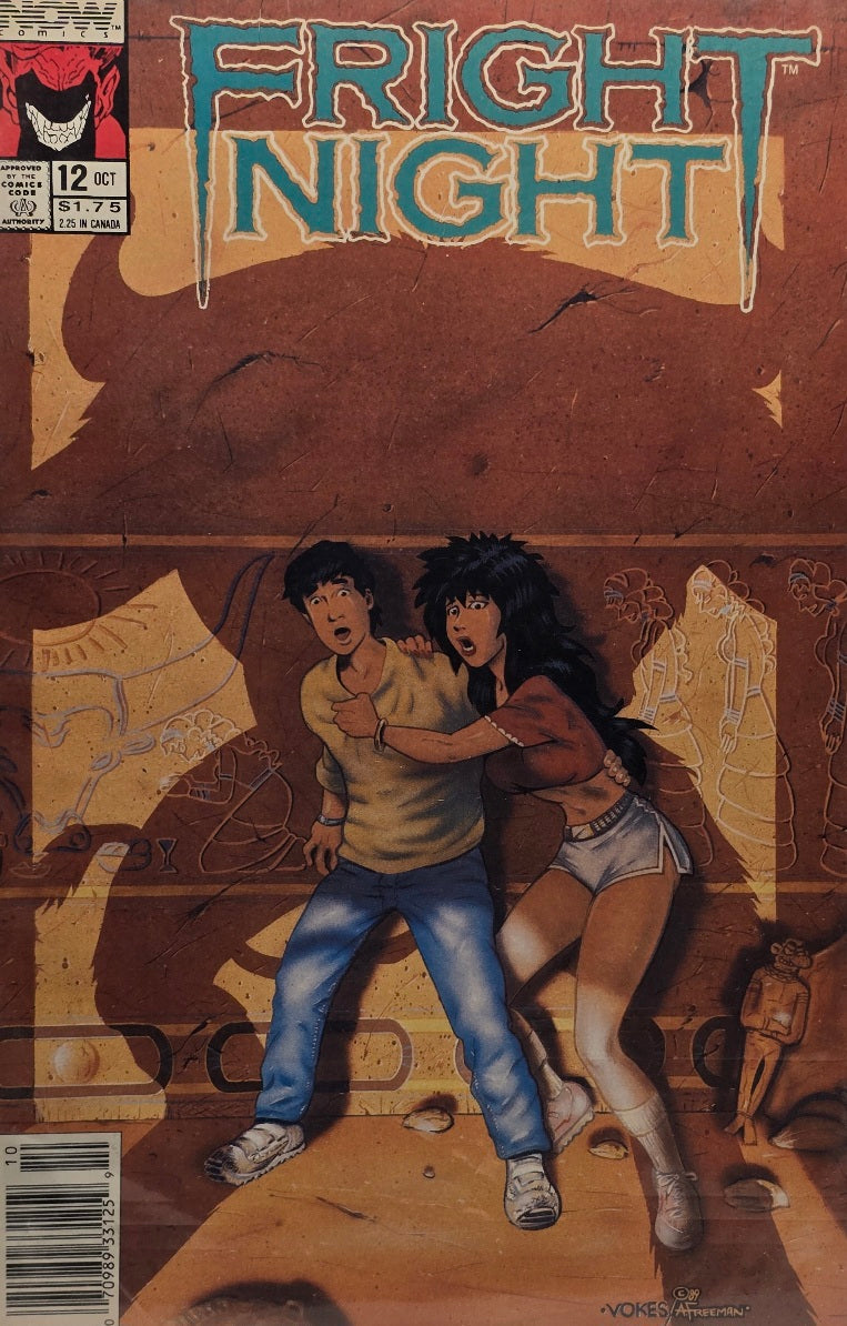 Fright Night #12 (NOW Comics, October) — Based on the Hit Film! — Vokes / Freeman