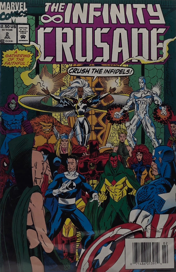 The Infinity Crusade #2 (Marvel Comics, July 1993) — A Gathering of the Faithful!