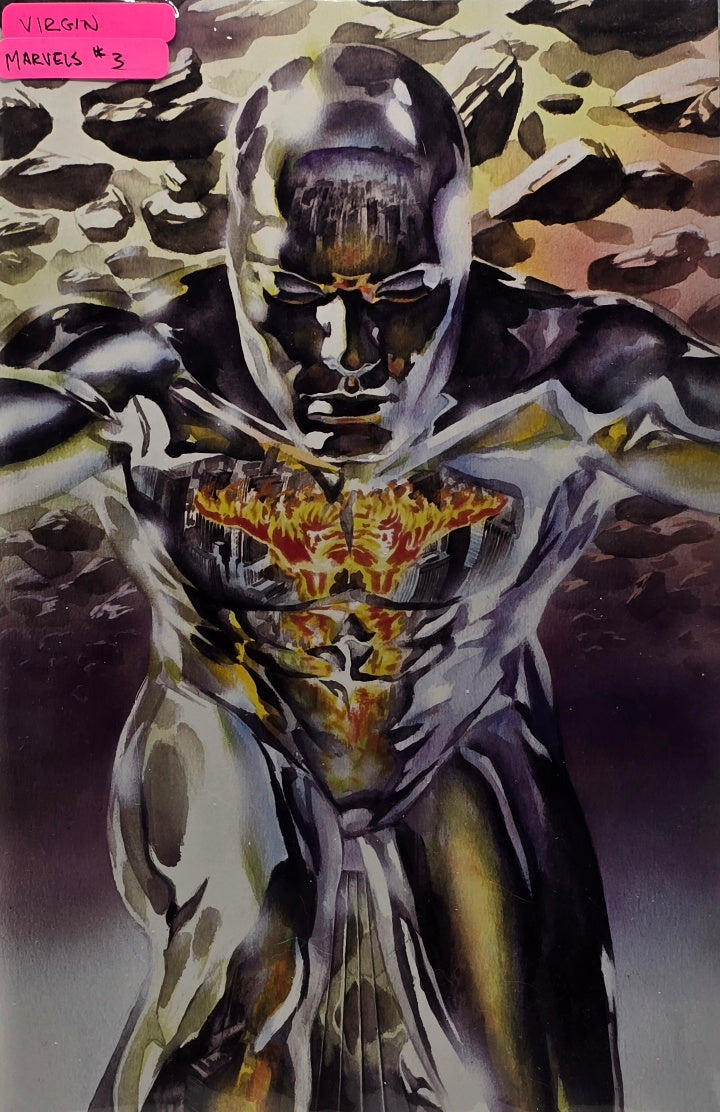 Marvels #3 — Silver Surfer Virgin Variant — Painted Art by Alex Ross (Marvel, 1994)