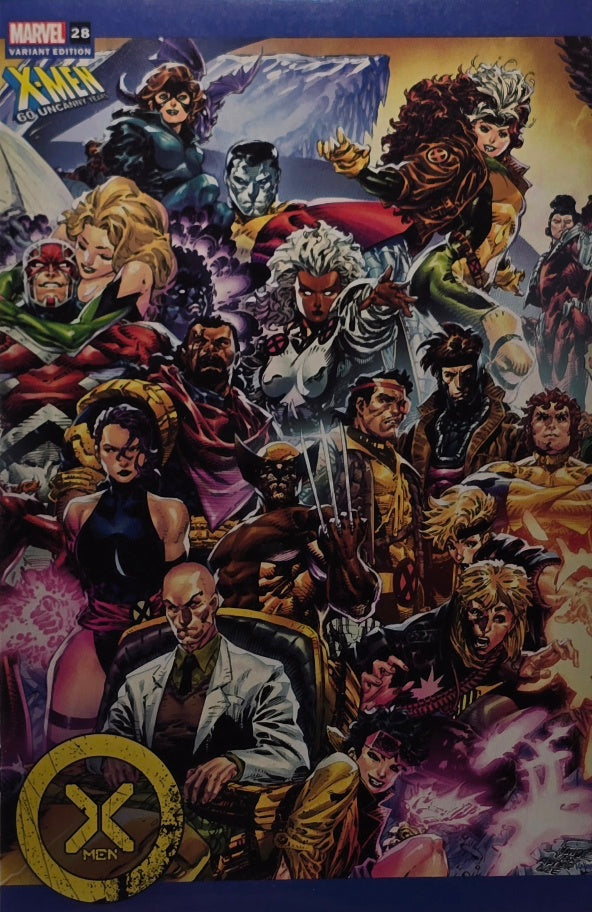 X-Men #28 — Variant Edition — X-Men 60 Uncanny Years (Marvel)