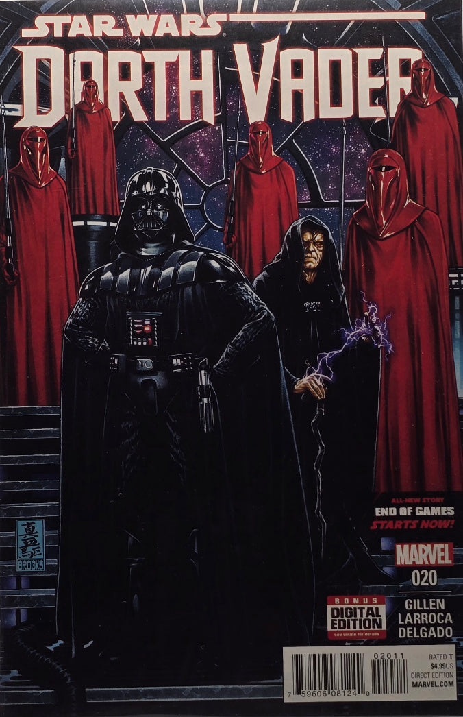 Star Wars: Darth Vader #20 — "End of Games" Starts Now! (Gillen/Larroca/Delgado — Marvel)