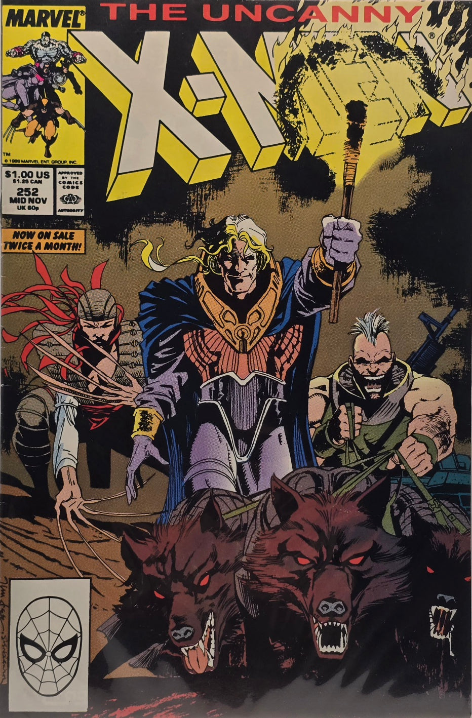 Uncanny X-Men #252 (Mid-November 1989)