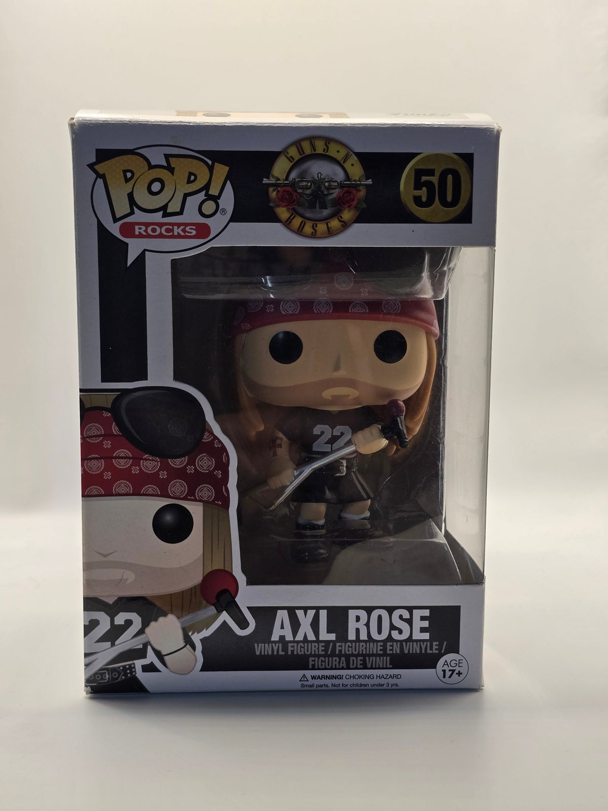 Funko Pop! Rocks — Axl Rose (Guns N' Roses) #50 — Vinyl Figure