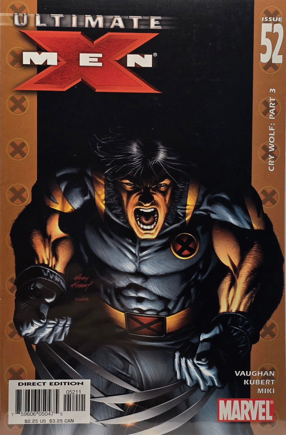 Ultimate X-Men #52 — Cry Wolf: Part 3 (2004)