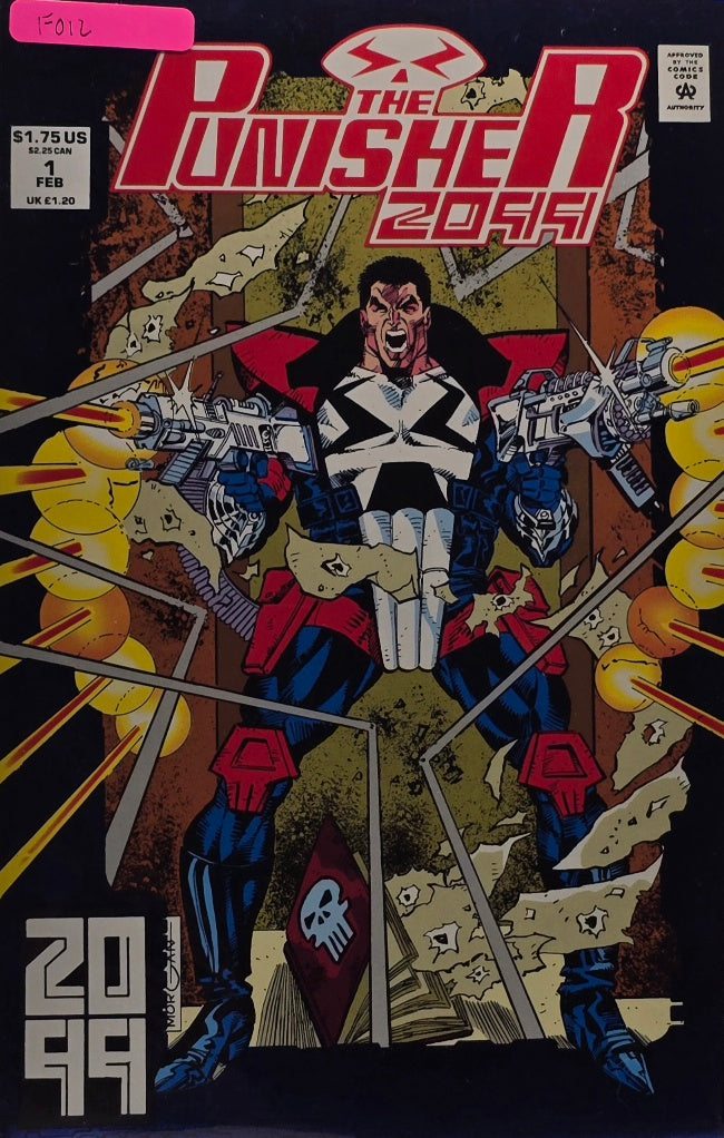 Punisher 2099 #1 — Foil Cover — 1st Appearance of Punisher 2099 (Marvel, February 1993)