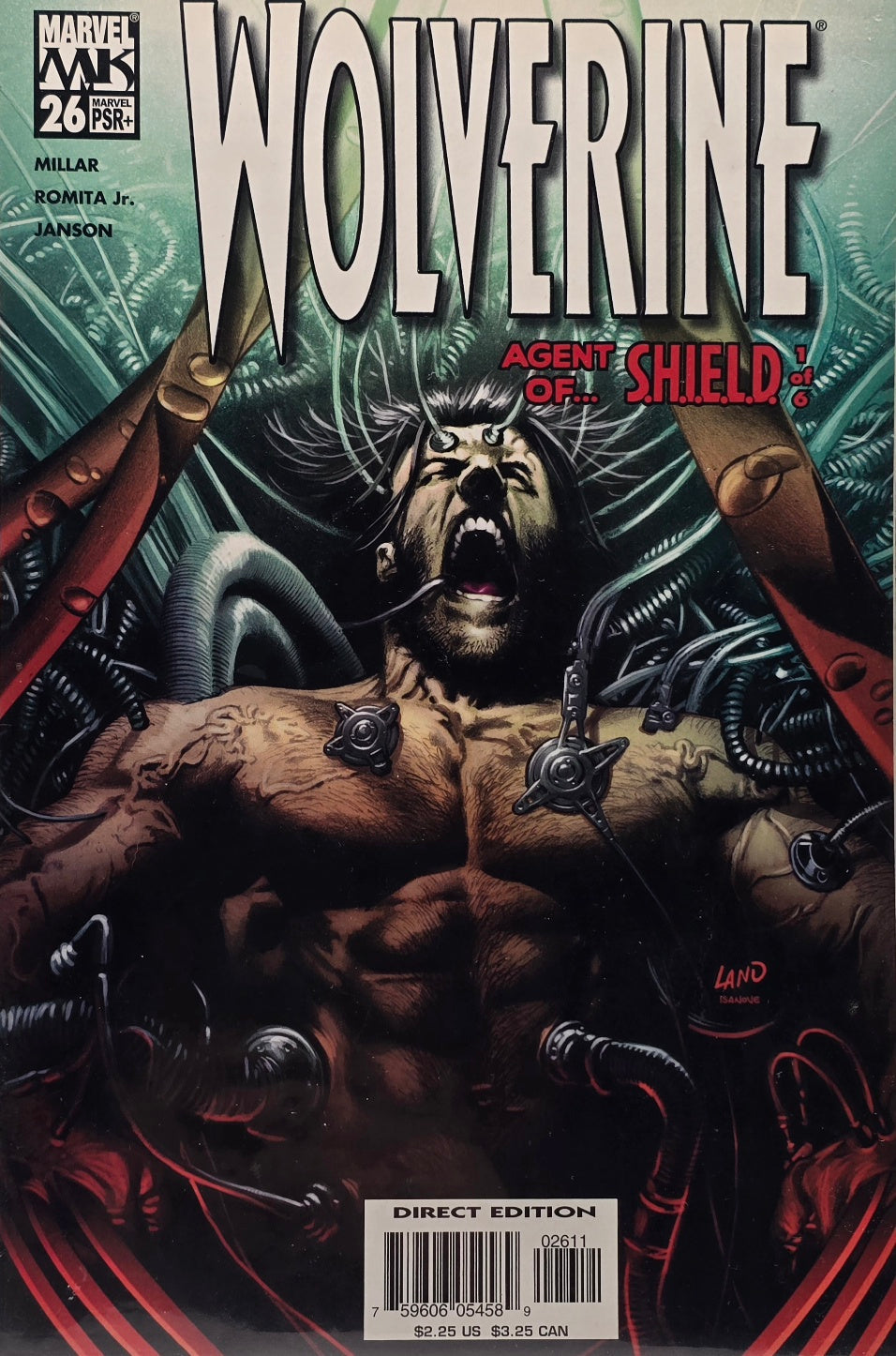 Wolverine #26 — Agent of S.H.I.E.L.D. Part 1 of 6 (Marvel Knights)