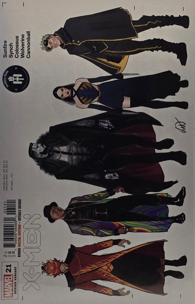 X-Men #21 (Marvel Comics) — Hellfire Gala — Hickman, Dragotta, Dauterman, Werneck & Pichelli