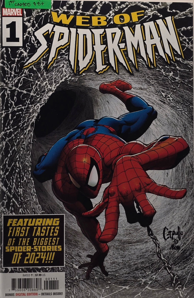 Web of Spider-Man #1 — 1st Cameo Appearance (Marvel, 2024)