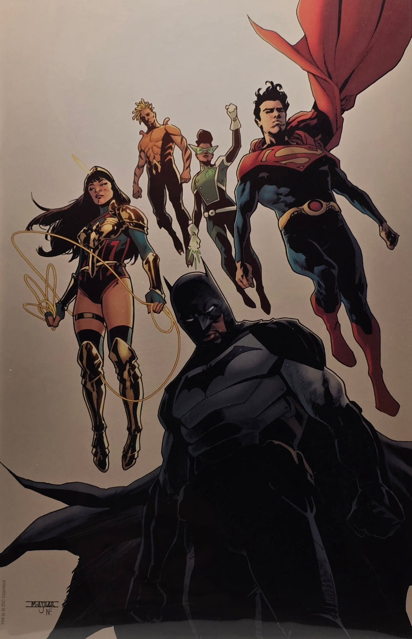 Dark Crisis on Infinite Earths #1 — Virgin Variant Cover (DC Comics) — McGuinness