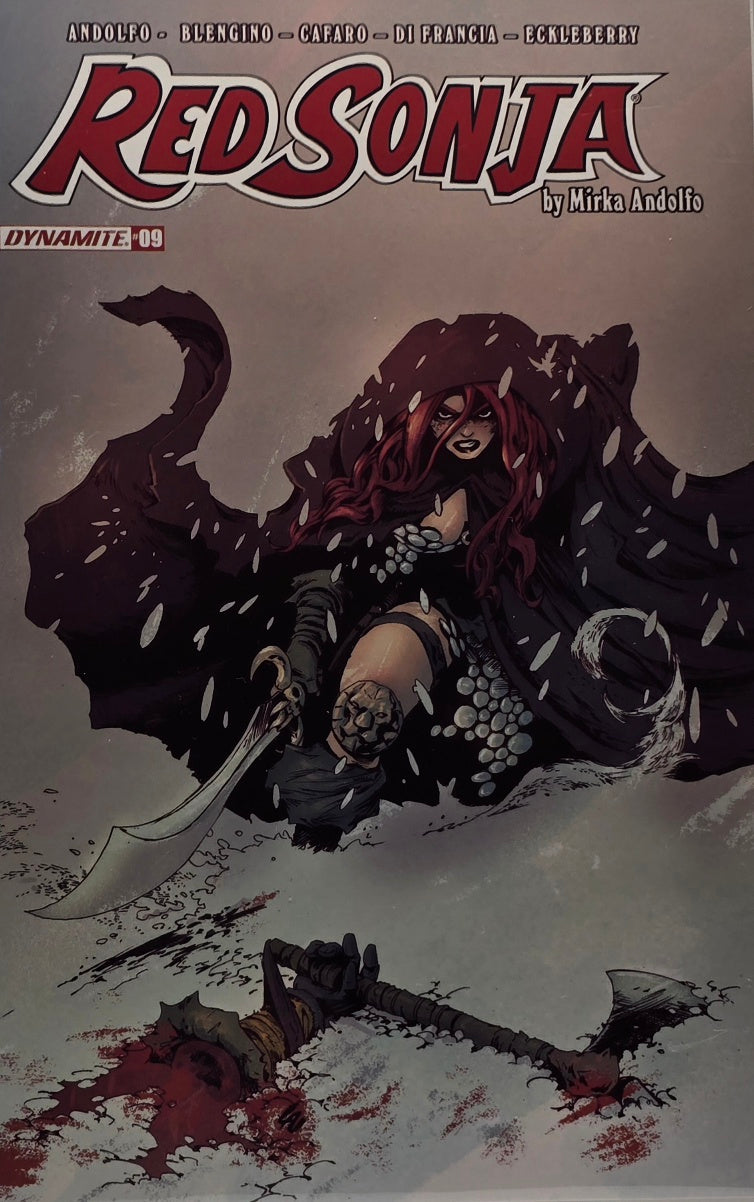 Red Sonja by Mirka Andolfo #9 (Dynamite) — Andolfo, Blengino, Cafaro, Di Francia & Eckleberry