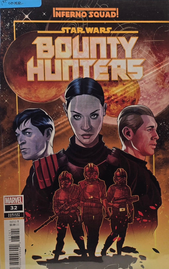 Star Wars: Bounty Hunters #32 — Variant Edition — Inferno Squad — Iden Versio (Marvel Comics)